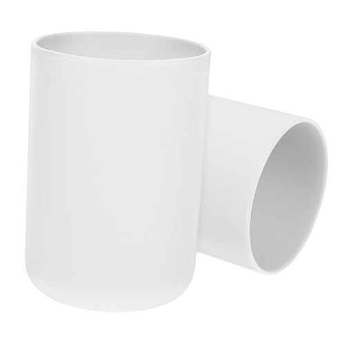 CLISPEED 2 Stück Mehrweg Zahnbürstenbecher aus Lebensmittelechtem PP Kunststoff Leichte Trinkbecher für Badezimmer und Mundspülung Vielseitig Verwendbar als Wassergläser für Zuhause CLISPEED 2 Stück Mehrweg Zahnbürstenbecher aus Lebensmittelechtem PP Kunststoff Leichte Trinkbecher für Badezimmer und Mundspülung Vielseitig Verwendbar als Wassergläser für Zuhause von CLISPEED