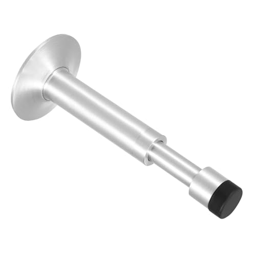 CLISPEED 2 Stück Metall Türstopper Wandmontage Hydraulisch Geräuschdämpfend Stoßfest Aluminiumlegierung Weiß Für Bad Türschutz von CLISPEED