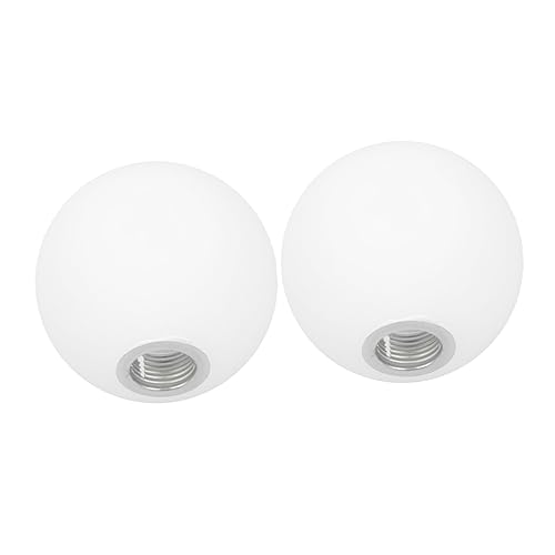 CLISPEED 2 Stück Milchglas Lampenschirm für Pendelleuchte Fassung Stilvolle Deckenlampe für Wohnzimmer Schlafzimmer Esszimmer Küche und Bar CLISPEED 2 Stück Milchglas Lampenschirm für Pendelleuchte Fassung Stilvolle Deckenlampe für Wohnzimmer Schlafzimmer Esszimmer Küche und Bar von CLISPEED