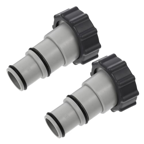 CLISPEED 2 Stück Pool Schlauchadapter Gewinde Anschlussset für Schwimmbad Pumpen Ersatz Pool Zubehör mit Sicherer Abdichtung und Einfache Installation CLISPEED 2 Stück Pool Schlauchadapter Gewinde Anschlussset für Schwimmbad Pumpen Ersatz Pool Zubehör mit Sicherer Abdichtung und Einfache Installation von CLISPEED