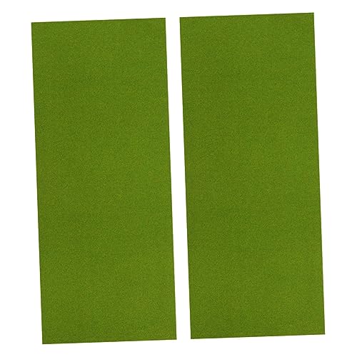 CLISPEED 2 Stück Rasenpapiermaterial Material Eisenbahnmodell Gras Rasenmatte Rasen Papier Rasen Tisch kunstgras kunstgräser kunstpflanze Grasmatte selber Machen Modelleisenbahn Gras Green CLISPEED 2 Stück Rasenpapiermaterial Material Eisenbahnmodell Gras Rasenmatte Rasen Papier Rasen Tisch kunstgras kunstgräser kunstpflanze Grasmatte selber Machen Modelleisenbahn Gras Green von CLISPEED