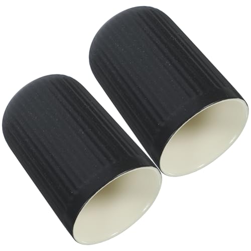 CLISPEED 2 Stück Retro Keramische Zahnputzbecher Wiederverwendbare Zahnbürstenbecher für Mundspülung Badezimmerbecher für Zuhause und Unterwegs CLISPEED 2 Stück Retro Keramische Zahnputzbecher Wiederverwendbare Zahnbürstenbecher für Mundspülung Badezimmerbecher für Zuhause und Unterwegs von CLISPEED