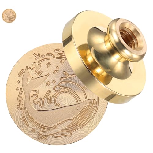 CLISPEED 2 Stück Romantisches Walmotiv Messingkopf Vintage Siegelstempel für Hochzeitseinladungen DIY Briefumschläge Handwerk Verzierung CLISPEED 2 Stück Romantisches Walmotiv Messingkopf Vintage Siegelstempel für Hochzeitseinladungen DIY Briefumschläge Handwerk Verzierung von CLISPEED