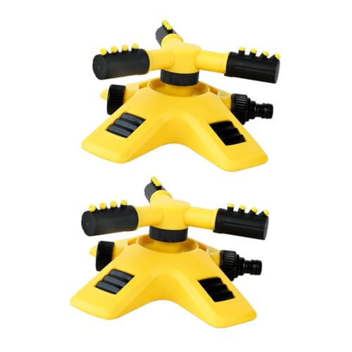 CLISPEED 2 Stück Rotierender Gartensprinkler aus Robustem Automatischer Sprühkopf Verstellbares Bewässerungssystem für und Garten Stabiler Erdspieß für Langanhaltende Nutzung CLISPEED 2 Stück Rotierender Gartensprinkler aus Robustem Automatischer Sprühkopf Verstellbares Bewässerungssystem für und Garten Stabiler Erdspieß für Langanhaltende Nutzung von CLISPEED