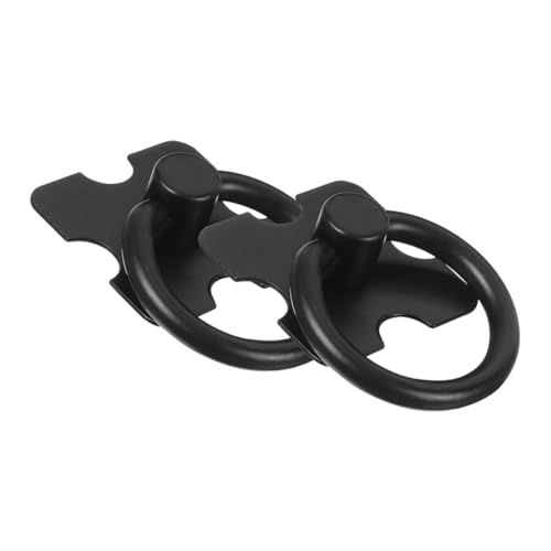 CLISPEED 2 Stück Schwarze Möbelgriffe Rundgriff aus Zinklegierung Kleine Schrankknöpfe für Kommoden Kleiderschränke Modisches Einfaches Design Langlebig und Komfortabel zu Greifen CLISPEED 2 Stück Schwarze Möbelgriffe Rundgriff aus Zinklegierung Kleine Schrankknöpfe für Kommoden Kleiderschränke Modisches Einfaches Design Langlebig und Komfortabel zu Greifen von CLISPEED