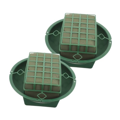 CLISPEED 2 Stück Teiliges Blumenschaum mit Schale und Käfig Leichte Steckmasse für Frische Blumen Vielseitiger Blumenhalter für Hochzeitsdekoration Kompakt und Einfach zu Verwenden für CLISPEED 2 Stück Teiliges Blumenschaum mit Schale und Käfig Leichte Steckmasse für Frische Blumen Vielseitiger Blumenhalter für Hochzeitsdekoration Kompakt und Einfach zu Verwenden für von CLISPEED