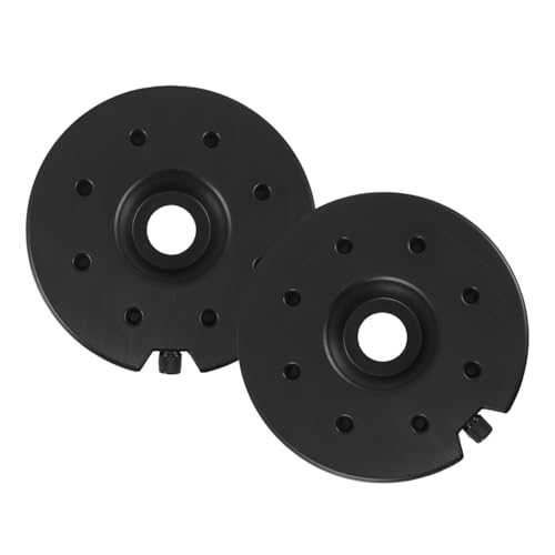 CLISPEED 2 Stück Teiliges Deckenventilator Auswuchtgewichte Selbstklebend Wasserbefüllbar zur Vibrations und Geräuschreduzierung Vielseitig Einsetzbar für Haushalt und Büro Schwarz von CLISPEED