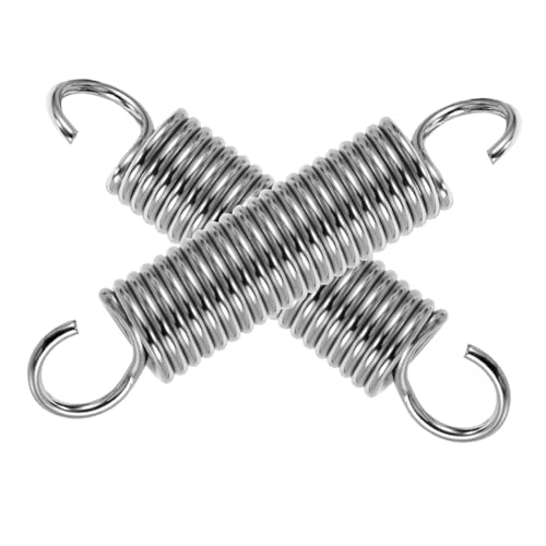 CLISPEED 2 Stück Teiliges Hängematten Federhaken Verstellbare Zugfedern mit Haken Rostfreier Vielseitig Einsetzbar für Hängesessel und Schaukel Einfache Werkzeugfreie Montage CLISPEED 2 Stück Teiliges Hängematten Federhaken Verstellbare Zugfedern mit Haken Rostfreier Vielseitig Einsetzbar für Hängesessel und Schaukel Einfache Werkzeugfreie Montage von CLISPEED