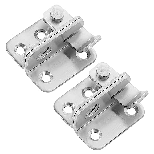 CLISPEED 2 Stück Teiliges Rostfreies Türschloss Langlebiger Diebstahl Schiebetürverschluss Links Rechts Öffnend Leichtes Design Ergonomisch Kratzfreie Oberfläche Einfache Montage für CLISPEED 2 Stück Teiliges Rostfreies Türschloss Langlebiger Diebstahl Schiebetürverschluss Links Rechts Öffnend Leichtes Design Ergonomisch Kratzfreie Oberfläche Einfache Montage für von CLISPEED