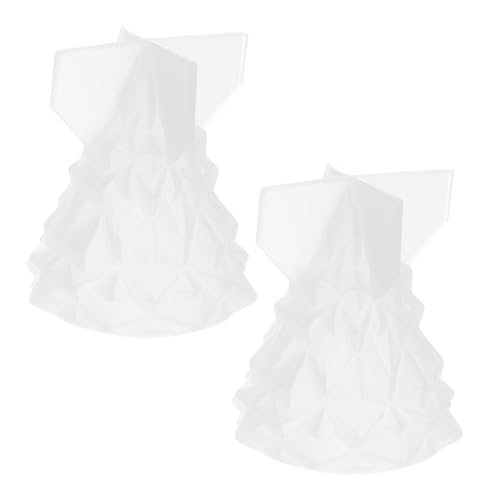 CLISPEED 2 Stück Teiliges Weihnachtsbaum Silikonform für DIY Epoxidharz Flexible Formstabile Gießform für Handgemachte Kerzen Seifen und Tischlampen Sichere Kreative Bastelmaterialien CLISPEED 2 Stück Teiliges Weihnachtsbaum Silikonform für DIY Epoxidharz Flexible Formstabile Gießform für Handgemachte Kerzen Seifen und Tischlampen Sichere Kreative Bastelmaterialien von CLISPEED