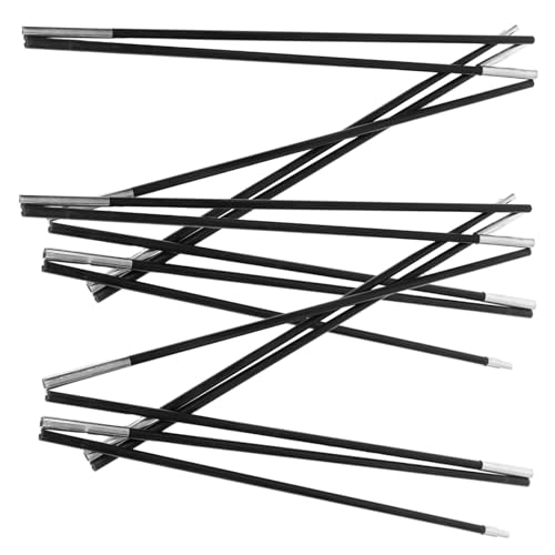 CLISPEED 2 Stück Teiliges Zeltstangen aus Verstärktem Fiberglas Klappbar Robust und Windbeständig Stabile Zeltstütze für Camping Wandern Vielseitiges Outdoor Zubehör von CLISPEED