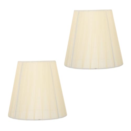 CLISPEED 2 Stück Transparente Lampenschirm Einzigartige Lampenabdeckung für Tischlampen Stehlampen und Wandleuchten Beige Dekorativer Lichtschutz CLISPEED 2 Stück Transparente Lampenschirm Einzigartige Lampenabdeckung für Tischlampen Stehlampen und Wandleuchten Beige Dekorativer Lichtschutz von CLISPEED