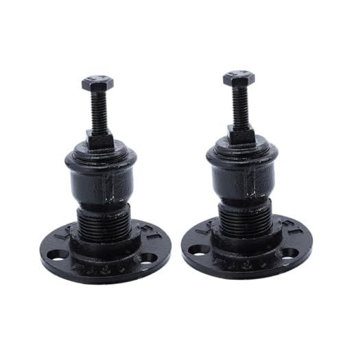CLISPEED 2 Stück Treppengeländer Handlaufhalter aus Massivem Eisen Stabile Wandbefestigung für Innen und Außen Rostbeständig Einfache Montage Geeignet für Treppenhandläufe und CLISPEED 2 Stück Treppengeländer Handlaufhalter aus Massivem Eisen Stabile Wandbefestigung für Innen und Außen Rostbeständig Einfache Montage Geeignet für Treppenhandläufe und von CLISPEED