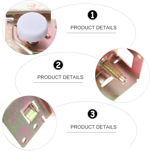 CLISPEED 2 Stück Verstellbare Möbelfüße Stabile Möbel nivellierer für Schränke und Kommoden Höhenverstellbare Füße für Unebene Böden Robuste Leveler für Möbelbeine Geeignet für von CLISPEED