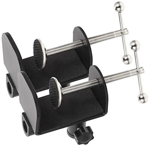 CLISPEED 2 Stück Verstellbare Tischklemme aus Metall C Clamp für Mikrofon und Schreibtischlampen Multifunktionale Halterung für Schreibtische und Werkstationen CLISPEED 2 Stück Verstellbare Tischklemme aus Metall C Clamp für Mikrofon und Schreibtischlampen Multifunktionale Halterung für Schreibtische und Werkstationen von CLISPEED