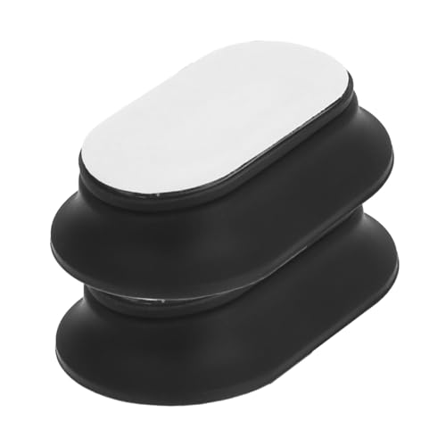 CLISPEED 2 Stück Wandmontierter Magnetischer Fernbedienungs Halter Selbstklebender Silikon Organizer ohne Bohren Praktischer für Tv Klimaanlage von CLISPEED