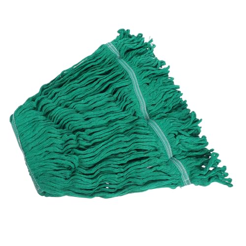 CLISPEED 2 Stück Waschbare Moppköpfe aus Reiner Baumwolle Abnehmbare Langlebige Ersatz-moppköpfe für Feuchte Bodenreinigung Fliesen und Schnelltrocknend Wiederverwendbar Vielseitig für von CLISPEED