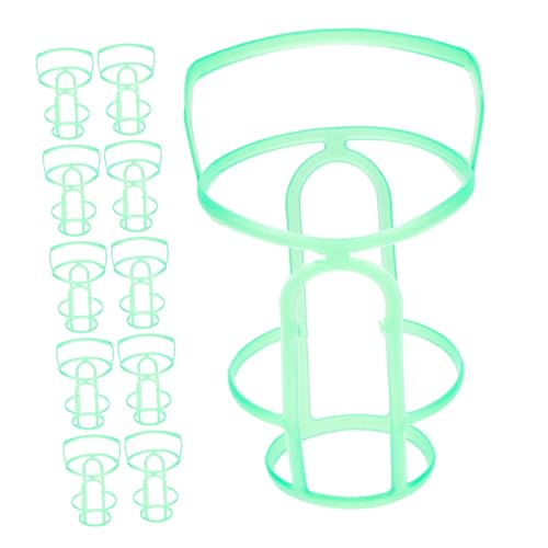 CLISPEED 20 Stück Infusionsflaschen Netzbeutel aus Kunststoff Aufhängbare Tropfflaschen Netzhüllen Sicherer Flaschenhalter für und Zuhause Komfortable und Rutschfeste Salineflaschen von CLISPEED