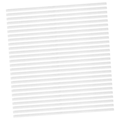 CLISPEED 20 Stück Papier Maßband Doppelseitig mit Klarer Leichtes Messwerkzeug für Kopf und Körperumfang Vielseitig Einsetzbar für Büro Schule und DIY Projekte von CLISPEED