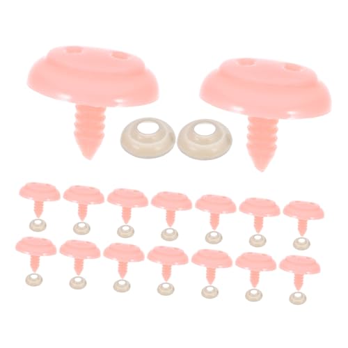 CLISPEED 20 Stück Rosa Kunststoff Schweinenasen mit Schraubverschluss und Unterlegscheiben Stabile Puppen Nasen für DIY Plüschtier und Amigurumi Bastelprojekte Geeignet für Erwachsene CLISPEED 20 Stück Rosa Kunststoff Schweinenasen mit Schraubverschluss und Unterlegscheiben Stabile Puppen Nasen für DIY Plüschtier und Amigurumi Bastelprojekte Geeignet für Erwachsene von CLISPEED