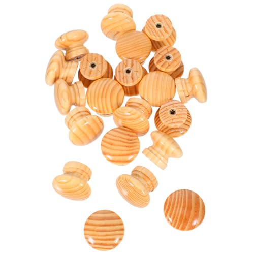 CLISPEED 20 Stück Runde Schubladengriffe aus Naturholz für Kommoden Schränke und Küchenschränke für Möbelverschönerung und Langfristige Nutzung CLISPEED 20 Stück Runde Schubladengriffe aus Naturholz für Kommoden Schränke und Küchenschränke für Möbelverschönerung und Langfristige Nutzung von CLISPEED