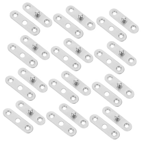 CLISPEED 20 Stück Teiliges Drehbare Verdeckte Möbelscharniere Robuste Pivot Scharniere für Türen und Fenster Korrosionsbeständig Platzsparend Vielseitig Einsetzbar CLISPEED 20 Stück Teiliges Drehbare Verdeckte Möbelscharniere Robuste Pivot Scharniere für Türen und Fenster Korrosionsbeständig Platzsparend Vielseitig Einsetzbar von CLISPEED
