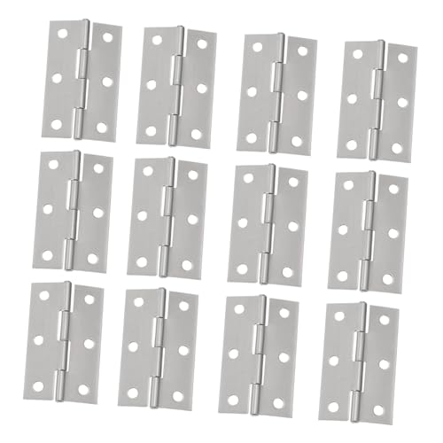 CLISPEED 20 Stück Teiliges Edelstahl Türscharniere für Möbel Fenster Schrank Beschläge Rostfrei Hohe Belastbarkeit Langlebig Poliert für Küche Wohnzimmer Schlafzimmer CLISPEED 20 Stück Teiliges Edelstahl Türscharniere für Möbel Fenster Schrank Beschläge Rostfrei Hohe Belastbarkeit Langlebig Poliert für Küche Wohnzimmer Schlafzimmer von CLISPEED