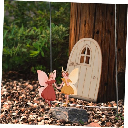 CLISPEED 20 Stück Teiliges Feentüren mit Fenster Miniatur Dekoration für Feengarten DIY Bemalbare Türverzierung Langlebige und Detaillierte Miniaturmodelle für Garten und Bastelprojekte CLISPEED 20 Stück Teiliges Feentüren mit Fenster Miniatur Dekoration für Feengarten DIY Bemalbare Türverzierung Langlebige und Detaillierte Miniaturmodelle für Garten und Bastelprojekte von CLISPEED