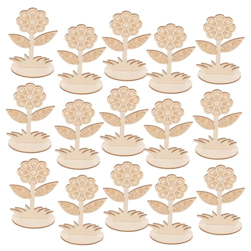 CLISPEED 20 Stück Teiliges Holzblumen Bastelsets Blanko Holzscheiben mit Glatter Oberfläche zum Bemalen DIY Holzdeko für Wand Fenster Tisch Kreative Kunstprojekte Geschenkidee CLISPEED 20 Stück Teiliges Holzblumen Bastelsets Blanko Holzscheiben mit Glatter Oberfläche zum Bemalen DIY Holzdeko für Wand Fenster Tisch Kreative Kunstprojekte Geschenkidee von CLISPEED