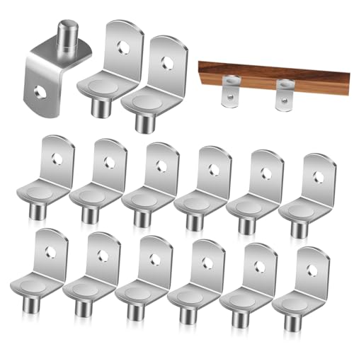 CLISPEED 20 Stück Teiliges Metall Regalbodenträger Förmig Robust Langlebig Hohe Tragkraft für Bücherregal Schrank Einlegeböden Vielseitig Einsetzbar Einfache Montage CLISPEED 20 Stück Teiliges Metall Regalbodenträger Förmig Robust Langlebig Hohe Tragkraft für Bücherregal Schrank Einlegeböden Vielseitig Einsetzbar Einfache Montage von CLISPEED