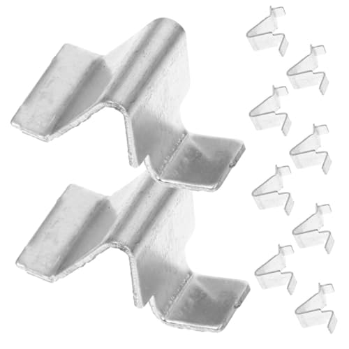 CLISPEED 20 Stück Teiliges Metall Regalbodenträger U förmige Regalhalter Clips für Büroschränke Einfache Montage Hohe Tragkraft Verstellbare Fachbodenträger für Vielseitige Ablageflächen CLISPEED 20 Stück Teiliges Metall Regalbodenträger U förmige Regalhalter Clips für Büroschränke Einfache Montage Hohe Tragkraft Verstellbare Fachbodenträger für Vielseitige Ablageflächen von CLISPEED