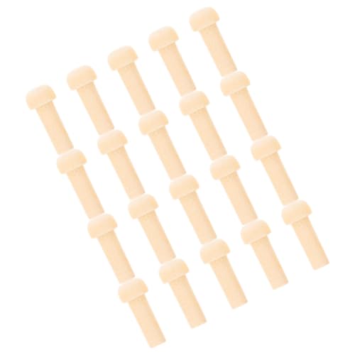 CLISPEED 20 Stück Teiliges Mushroom head Holz achsstifte aus Massivem Holz Unbemalt und Blank Robuste DIY Holzteile für Möbel und Bastelprojekte Vielseitig Bemalbare Holzrohlinge CLISPEED 20 Stück Teiliges Mushroom head Holz achsstifte aus Massivem Holz Unbemalt und Blank Robuste DIY Holzteile für Möbel und Bastelprojekte Vielseitig Bemalbare Holzrohlinge von CLISPEED