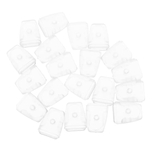 CLISPEED 20 Stück Teiliges PVC Ersatz Füße für Abtropfkorb Flache Schutzkappen für Küchenspüle Ablauffläche Spülbecken Gitter Füße Schnelles Anbringen wasserdichte Abtropfmatten von CLISPEED