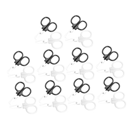 CLISPEED 20 Stück Teiliges Sicherheits Scheren Ergonomisch Rutschfest Vielseitig für Basteln Diy Handwerk Mini Haushaltsscheren Zufällige Farben Sichere Handhabung Zufällige CLISPEED 20 Stück Teiliges Sicherheits Scheren Ergonomisch Rutschfest Vielseitig für Basteln Diy Handwerk Mini Haushaltsscheren Zufällige Farben Sichere Handhabung Zufällige von CLISPEED