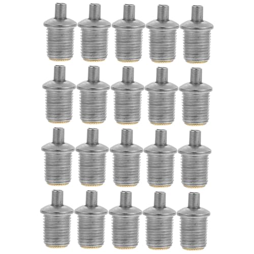 CLISPEED 20 Stück Verstellbare Drahtseilklemmen aus Eisen und Kupfer Rostfrei Langlebig Zug Deckenlampen Kabelhalter Geeignet für Pendelleuchten Kabelschutz Einfache Montage von CLISPEED