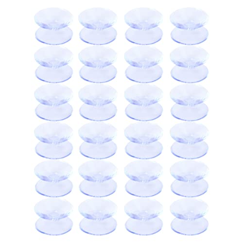 CLISPEED 24 Stück Doppelseitige Saugnapf Pads für rutschfeste Abstandshalter für Tischplatten Möbelpuffer und DIY Projekte Transparent CLISPEED 24 Stück Doppelseitige Saugnapf Pads für rutschfeste Abstandshalter für Tischplatten Möbelpuffer und DIY Projekte Transparent von CLISPEED