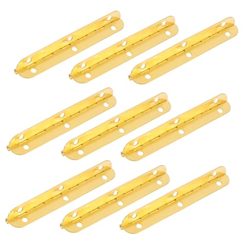 CLISPEED 24 Stück Teiliges Mini Metallscharniere für Holzschatullen Kleine Langlebige Rostfreie Schmuckbox Bänder mit Öffnungswinkel Gerundete Ecken Leise und Stabil für DIY Bastelprojekte CLISPEED 24 Stück Teiliges Mini Metallscharniere für Holzschatullen Kleine Langlebige Rostfreie Schmuckbox Bänder mit Öffnungswinkel Gerundete Ecken Leise und Stabil für DIY Bastelprojekte von CLISPEED