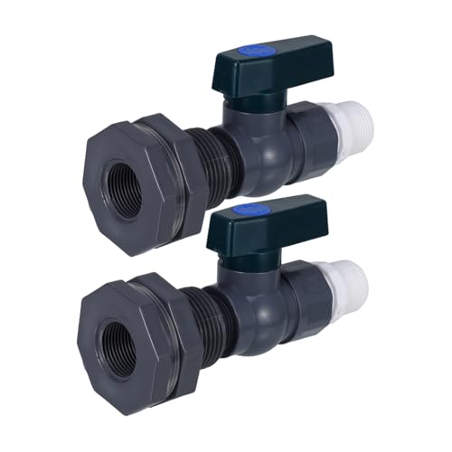CLISPEED 2Satz Wasserfass Umleitungsset Präzise Durchflusseinstellung für Wassertanks Aquarien Pools und Gartenpflege von CLISPEED