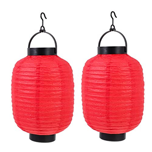 CLISPEED 2stücke Japanische Laternenlampe Mit Licht Faltbare Papierlaterne Für Und Partys Dekorative Hängende Lampe Für Zuhause Und Restaurant von CLISPEED