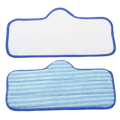 CLISPEED 2Stücke Mikrofaser Dampfmopp Pads Ersatzbezüge für Wischmopps Waschbare Bodenwischer für Hartholz Fliesen für Hausreinigung CLISPEED 2Stücke Mikrofaser Dampfmopp Pads Ersatzbezüge für Wischmopps Waschbare Bodenwischer für Hartholz Fliesen für Hausreinigung von CLISPEED
