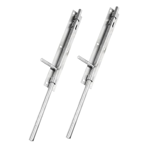 CLISPEED 2Stücke Türriegel für Toreingang Stabil und Installieren für Holztüren Zäune und Badezimmer Langlebige Türverriegelungen Dickem Material CLISPEED 2Stücke Türriegel für Toreingang Stabil und Installieren für Holztüren Zäune und Badezimmer Langlebige Türverriegelungen Dickem Material von CLISPEED