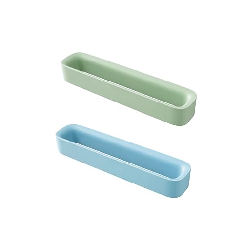 CLISPEED 2Stücke Wandmontiertes Hausschuhe Aufbewahrungsregal Selbstklebendes Pantoffel Regal Grün und Blau Platzsparende Lösung für Badezimmer und Flur CLISPEED 2Stücke Wandmontiertes Hausschuhe Aufbewahrungsregal Selbstklebendes Pantoffel Regal Grün und Blau Platzsparende Lösung für Badezimmer und Flur von CLISPEED