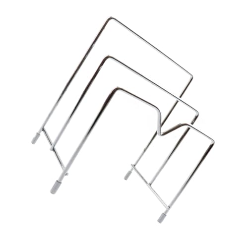 CLISPEED 2stücke Schneidebrett Abtropfgestell Tischgestell Tellerregal Geschirrregal Küchenorganizer Edelstahl Küchenschränke Organizer Küchenschränke Organizer CLISPEED 2stücke Schneidebrett Abtropfgestell Tischgestell Tellerregal Geschirrregal Küchenorganizer Edelstahl Küchenschränke Organizer Küchenschränke Organizer von CLISPEED