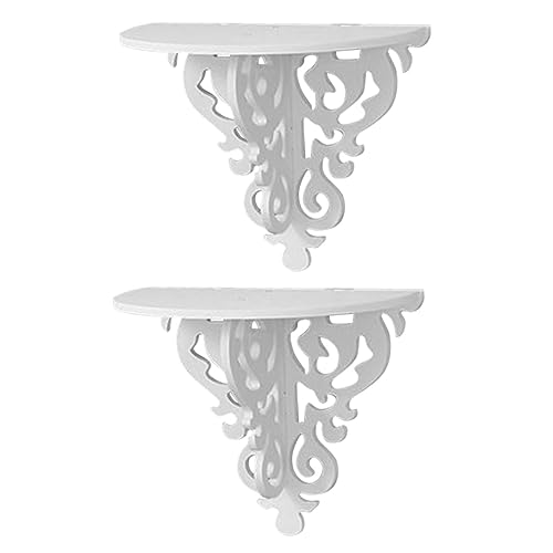 CLISPEED 2stücke Wandhalterung Für Blumentopf Hängeregal Aus Robustem Material Kompaktes Lagerregal Für Zuhause Für Küche Bad Schlafzimmer Und Wohnzimmer Zur Aufbewahrung Und von CLISPEED