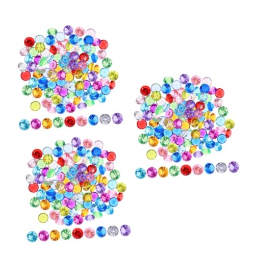 CLISPEED 3 Sätze Bunte Diamant Kristall Deko Steine Simulation Schmucksteine Mix Farben Für Tischdeko Hochzeit Party Basteln Vase Füller 100 Stück * 3 CLISPEED 3 Sätze Bunte Diamant Kristall Deko Steine Simulation Schmucksteine Mix Farben Für Tischdeko Hochzeit Party Basteln Vase Füller 100 Stück * 3 von CLISPEED