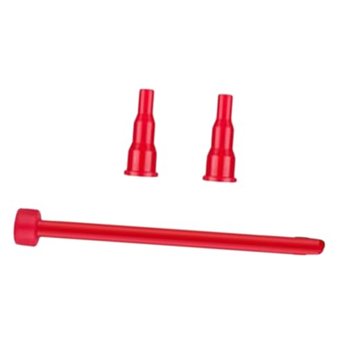 CLISPEED 3 Stück Gastankadapter Ersatz Kanister Düsenadapter Tipps Gasdüse Tragbar Anhang Kappe Schlüssel Gashermer Im Freien Gasflaschendüse Gaskartuschen-konverter Abs-Kunststoff Rot von CLISPEED