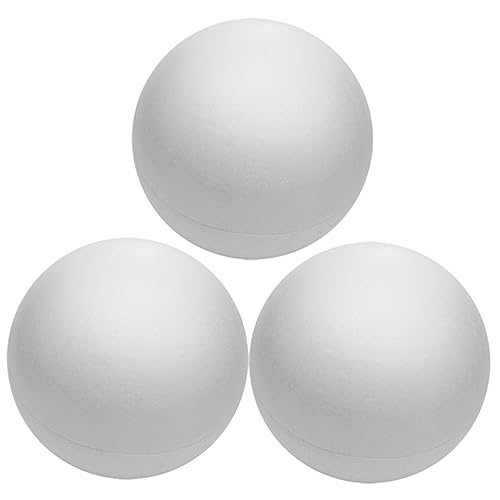 CLISPEED 3 Stück Hohlrunde Schaumstoffbälle Unbemalt Wiederverwendbar DIY Bastel Kugeln für Weihnachtsdeko Geburtstagsfeier Shower Kreative Handwerksprojekte CLISPEED 3 Stück Hohlrunde Schaumstoffbälle Unbemalt Wiederverwendbar DIY Bastel Kugeln für Weihnachtsdeko Geburtstagsfeier Shower Kreative Handwerksprojekte von CLISPEED