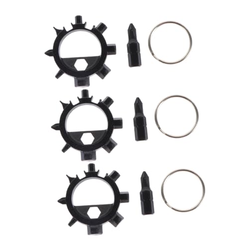 CLISPEED 3 Stück Multifunktionales Fahrrad Reparaturwerkzeug Octopus Schraubendreher aus Edelstahl Langlebig Tragbar für Camping Wandern Outdoor Reparatur CLISPEED 3 Stück Multifunktionales Fahrrad Reparaturwerkzeug Octopus Schraubendreher aus Edelstahl Langlebig Tragbar für Camping Wandern Outdoor Reparatur von CLISPEED