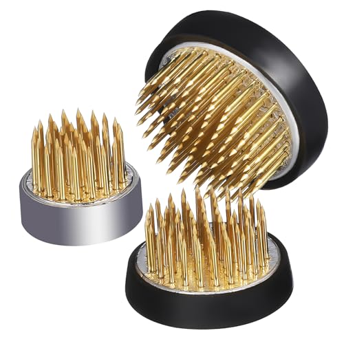 CLISPEED 3stücke Blumenfrosch-blumenhalter Blumenarrangement-Frosch Blumenstielhalter Aus Kupfer Und Kunststoff Japanischer Blumenfrosch Blumenstielhalter-Werkzeug Für Vasen Blumenarrangeme von CLISPEED