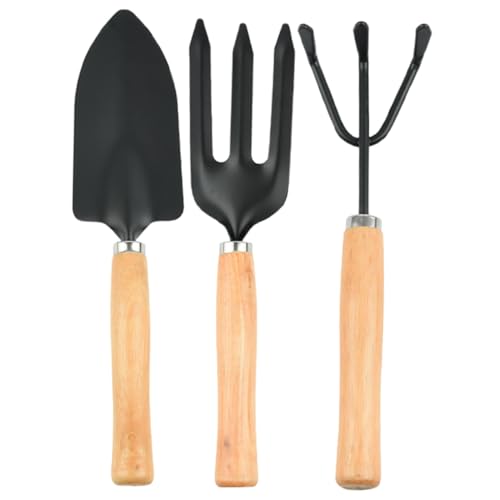 CLISPEED 3 Stück Teiliges Gartenwerkzeug Set Schwerlast Pflanzkelle Handrechen Gartenschaufel für Sukkulenten Indoor Garten Vielseitig Leicht Tragbar Effiziente Bodenlockerung CLISPEED 3 Stück Teiliges Gartenwerkzeug Set Schwerlast Pflanzkelle Handrechen Gartenschaufel für Sukkulenten Indoor Garten Vielseitig Leicht Tragbar Effiziente Bodenlockerung von CLISPEED